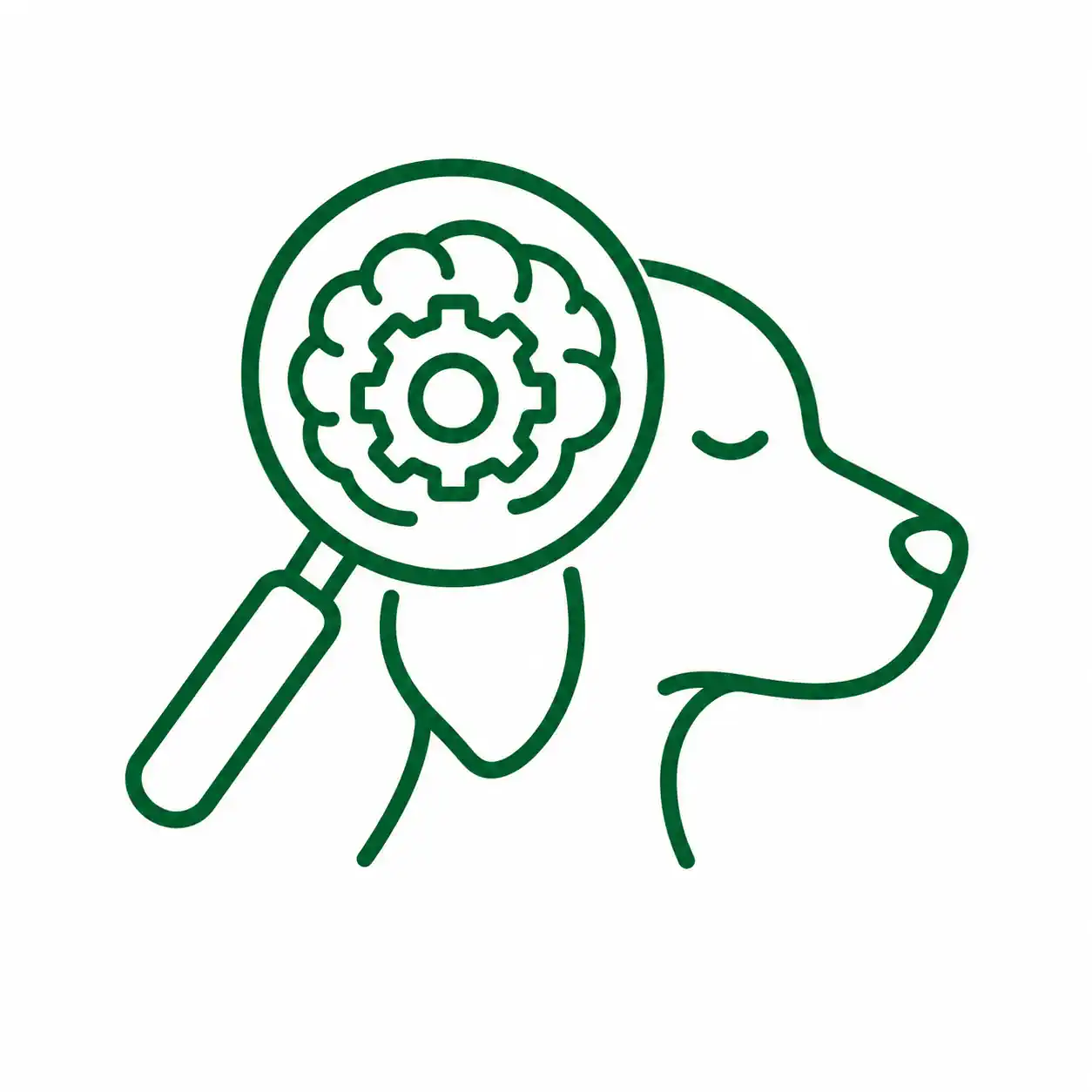 Icone représentant la compréhension du chien