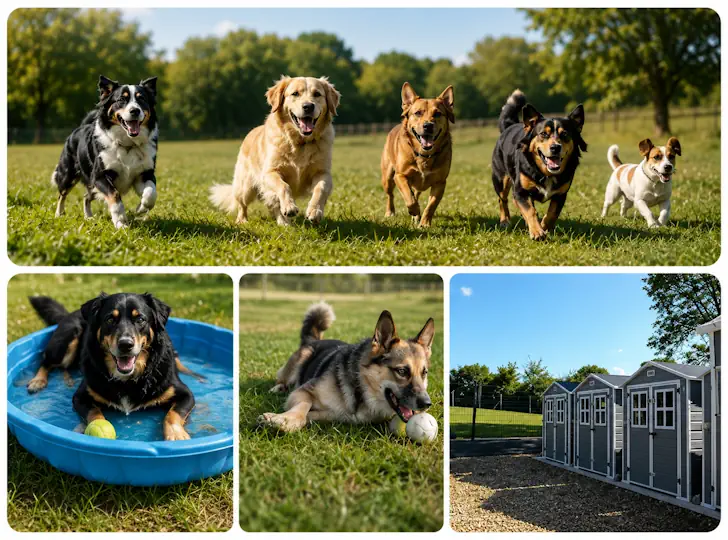 Une journée à la pension canine de Pierreville